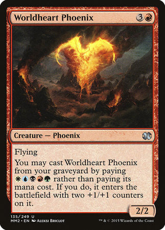 Worldheart Phoenix [Modern Masters 2015] | Exor Games Truro