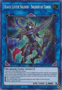 Black Luster Soldier - Soldier of Chaos [BLHR-EN046] Secret Rare | Exor Games Truro