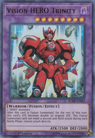 Vision HERO Trinity [BLHR-EN062] Ultra Rare | Exor Games Truro