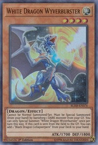 White Dragon Wyverburster [BLHR-EN076] Ultra Rare | Exor Games Truro