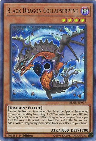 Black Dragon Collapserpent [BLHR-EN077] Ultra Rare | Exor Games Truro