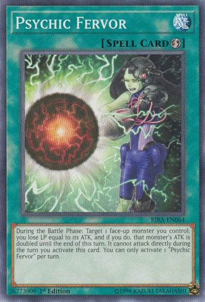 Psychic Fervor [RIRA-EN064] Common | Exor Games Truro