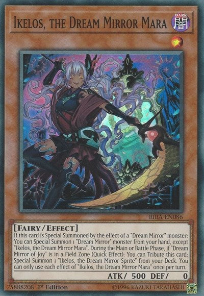 Ikelos, the Dream Mirror Mara [RIRA-EN086] Super Rare | Exor Games Truro