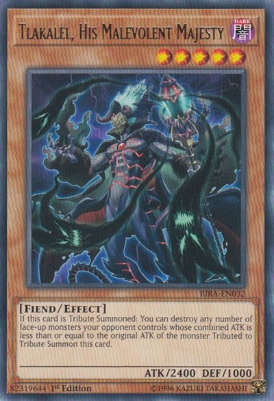 Tlakalel, His Malevolent Majesty (Sneak Peek) [RIRA-ENSP1] Ultra Rare | Exor Games Truro