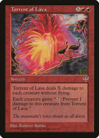 Torrent of Lava [Mirage] | Exor Games Truro