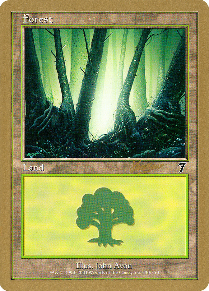 Forest (shh330) (Sim Han How) [World Championship Decks 2002] | Exor Games Truro