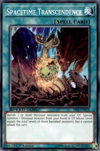 Spacetime Transcendence [SS03-ENA19] Common | Exor Games Truro