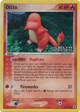 Ditto (61/113) (Stamped) [EX: Delta Species] | Exor Games Truro