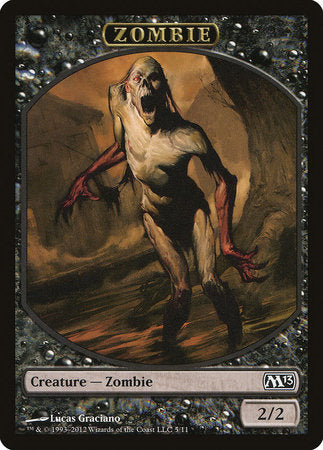 Zombie Token [Magic 2013 Tokens] | Exor Games Truro