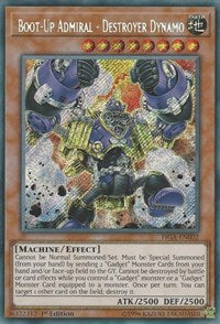 Boot-Up Admiral - Destroyer Dynamo [FIGA-EN002] Secret Rare | Exor Games Truro