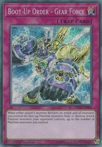 Boot-Up Order - Gear Force [FIGA-EN004] Secret Rare | Exor Games Truro