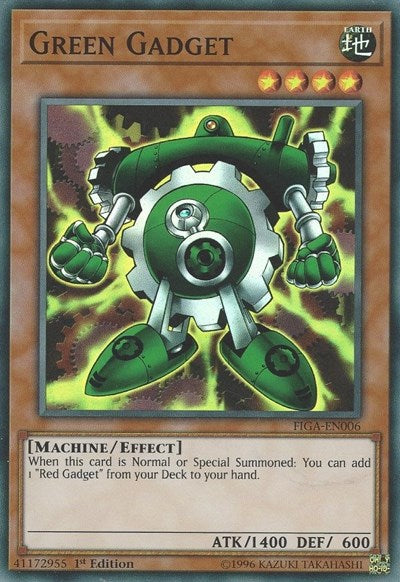 Green Gadget [FIGA-EN006] Super Rare | Exor Games Truro