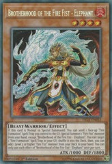 Brotherhood of the Fire Fist - Elephant [FIGA-EN012] Secret Rare | Exor Games Truro