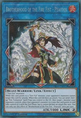 Brotherhood of the Fire Fist - Peacock [FIGA-EN017] Secret Rare | Exor Games Truro