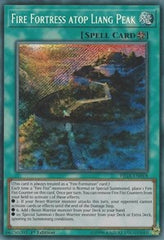 Fire Fortress atop Liang Peak [FIGA-EN018] Secret Rare | Exor Games Truro