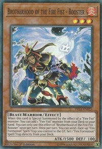 Brotherhood of the Fire Fist - Rooster [FIGA-EN025] Super Rare | Exor Games Truro