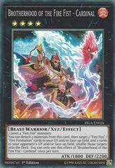 Brotherhood of the Fire Fist - Cardinal [FIGA-EN026] Super Rare | Exor Games Truro