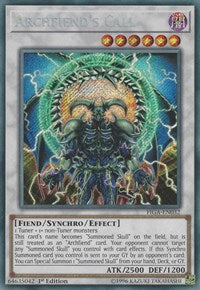 Archfiend's Call [FIGA-EN032] Secret Rare | Exor Games Truro