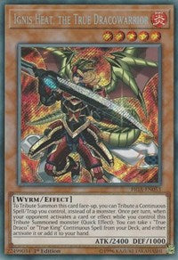 Ignis Heat, the True Dracowarrior [FIGA-EN053] Secret Rare | Exor Games Truro