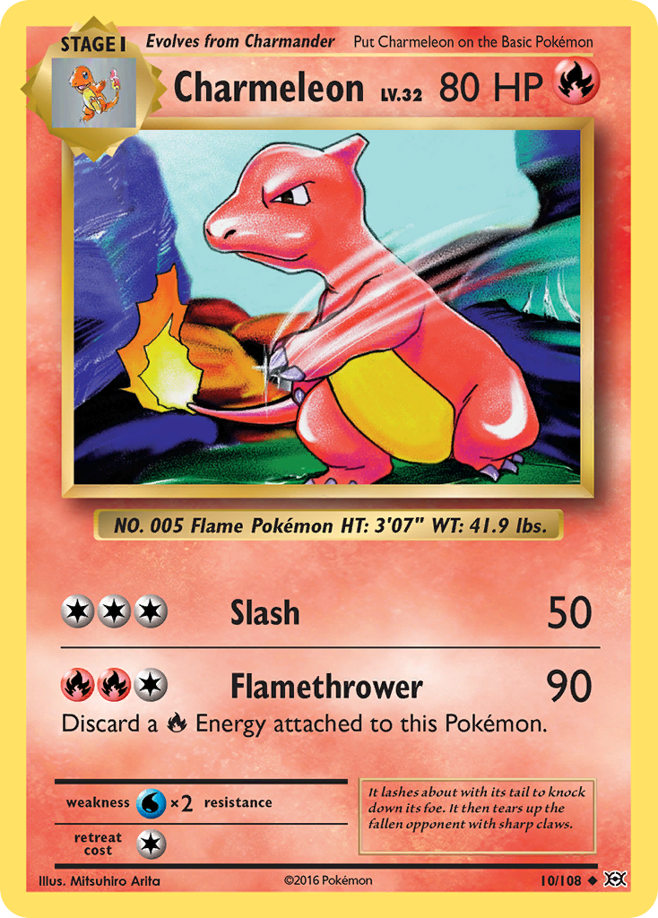 Charmeleon (10/108) [XY: Evolutions] | Exor Games Truro