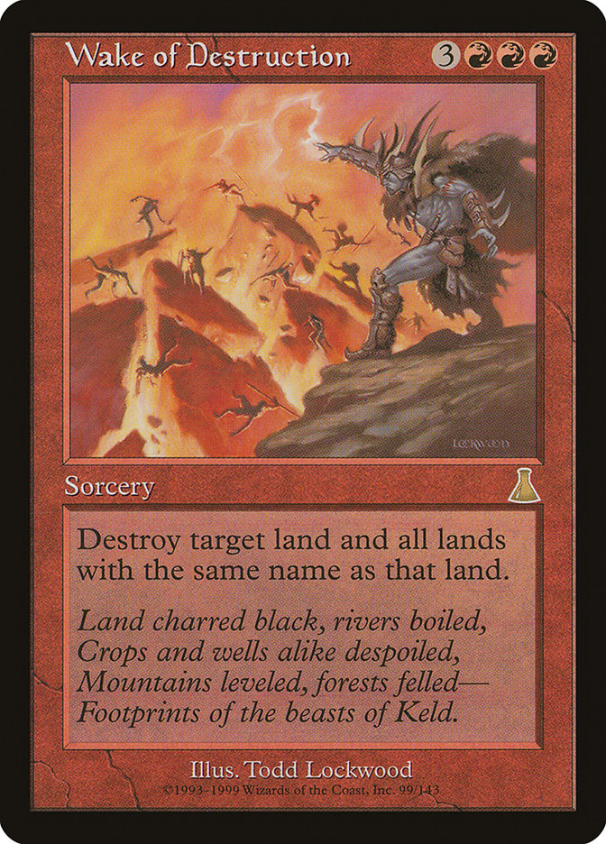 Wake of Destruction [Urza's Destiny] | Exor Games Truro