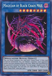 Magician of Black Chaos MAX [TN19-EN002] Prismatic Secret Rare | Exor Games Truro