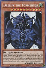 Obelisk the Tormentor [TN19-EN007] Prismatic Secret Rare | Exor Games Truro