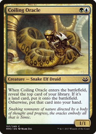 Coiling Oracle [Modern Masters 2017] | Exor Games Truro