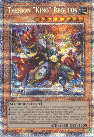 Therion King Regulus [DIFO-EN007] Starlight Rare | Exor Games Truro