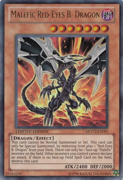 Malefic Red-Eyes B. Dragon [MOV2-EN001] Ultra Rare | Exor Games Truro