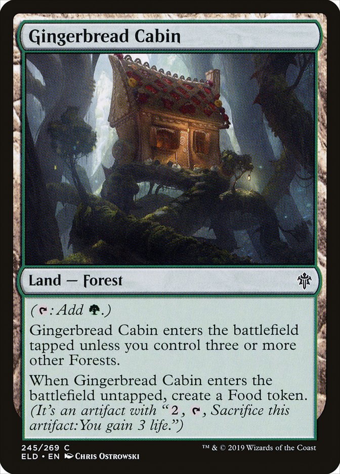 Gingerbread Cabin [Throne of Eldraine] | Exor Games Truro