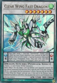 Clear Wing Fast Dragon [DUDE-EN011] Ultra Rare | Exor Games Truro