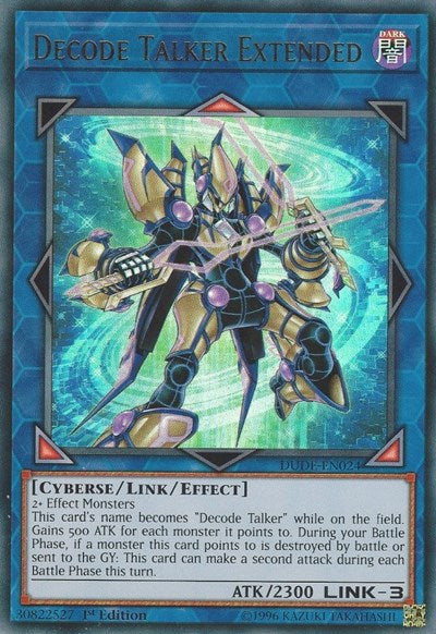 Decode Talker Extended [DUDE-EN024] Ultra Rare | Exor Games Truro