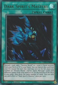 Dark Spirit's Mastery [LED5-EN004] Ultra Rare | Exor Games Truro