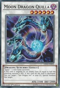 Moon Dragon Quilla [LED5-EN033] Common | Exor Games Truro