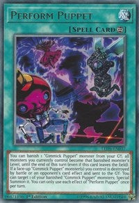 Perform Puppet [LED5-EN037] Rare | Exor Games Truro