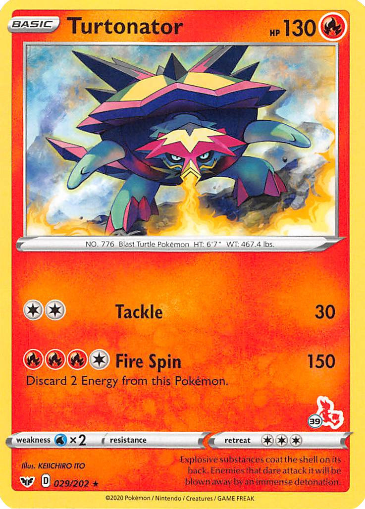Turtonator (029/202) (Cinderace Stamp #39) [Battle Academy 2022] | Exor Games Truro