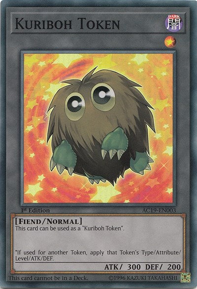 Kuriboh Token [AC19-EN003] Super Rare | Exor Games Truro