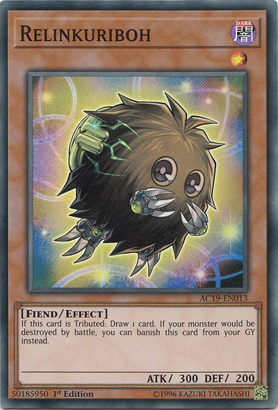 Relinkuriboh [AC19-EN013] Super Rare | Exor Games Truro