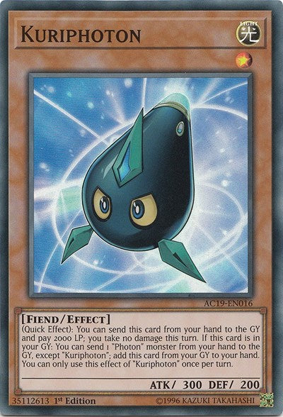 Kuriphoton [AC19-EN016] Super Rare | Exor Games Truro