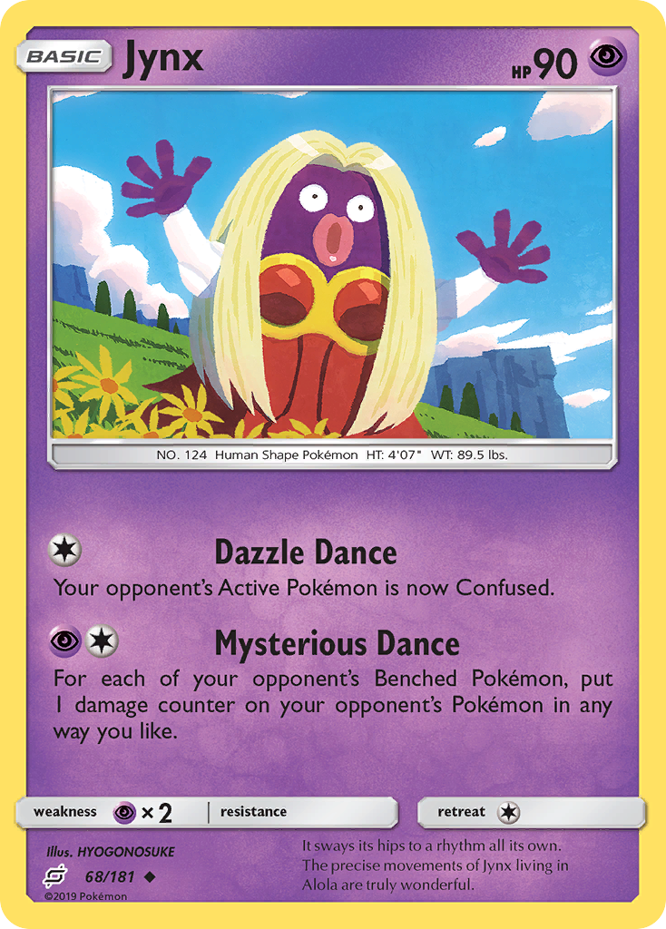 Jynx (68/181) [Sun & Moon: Team Up] | Exor Games Truro