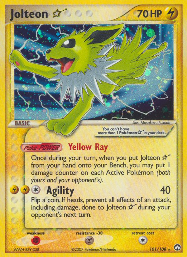 Jolteon Star (101/108) [EX: Power Keepers] | Exor Games Truro