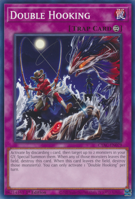 Double Hooking [CYAC-EN079] Common | Exor Games Truro