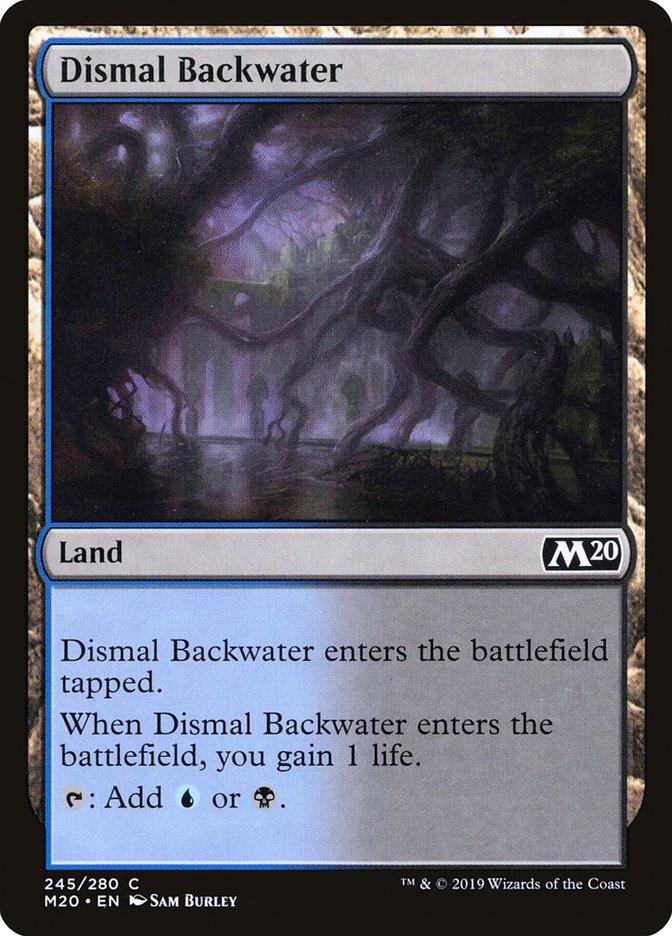 Dismal Backwater [Core Set 2020] | Exor Games Truro