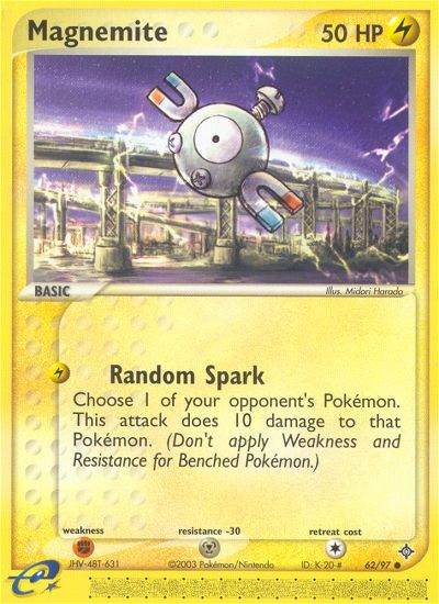 Magnemite (62/97) [EX: Dragon] | Exor Games Truro