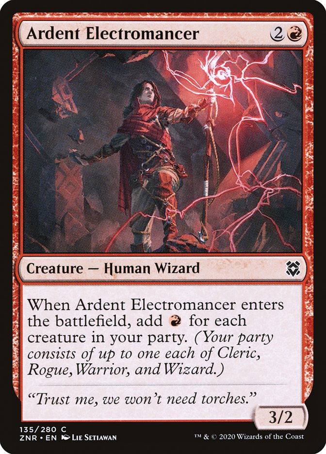 Ardent Electromancer [Zendikar Rising] | Exor Games Truro