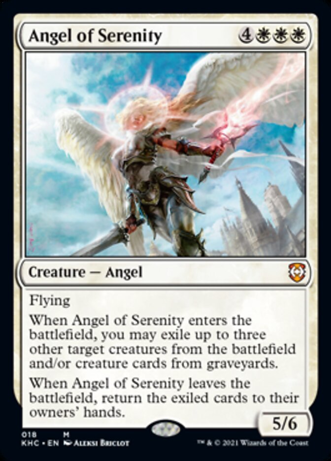 Angel of Serenity [Kaldheim Commander] | Exor Games Truro