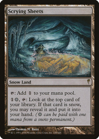 Scrying Sheets [Coldsnap] | Exor Games Truro