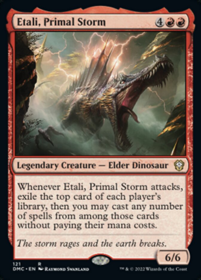 Etali, Primal Storm [Dominaria United Commander] | Exor Games Truro