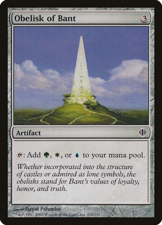 Obelisk of Bant [Shards of Alara] | Exor Games Truro